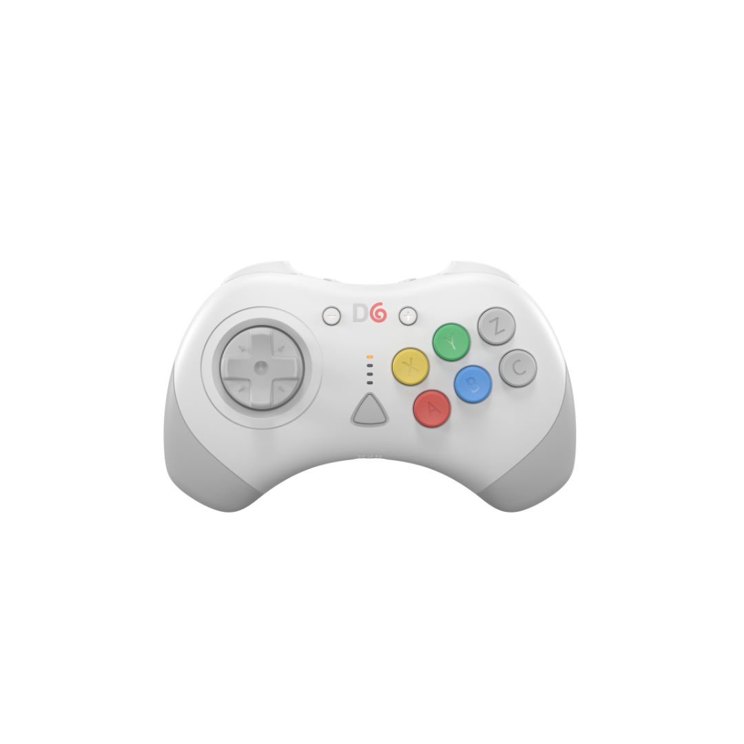 Retro Fighters D6 Dreamcast Wireless 6-Button Controller For Dreamcast, Switch, and PC