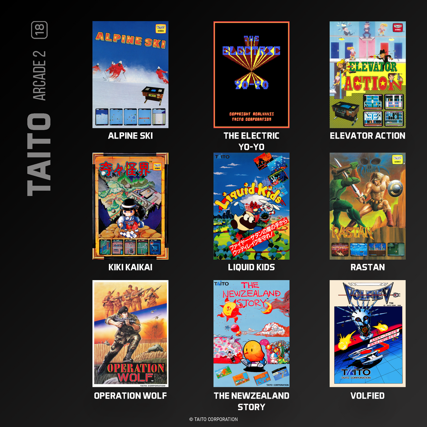 Evercade Taito Arcade Collection #2