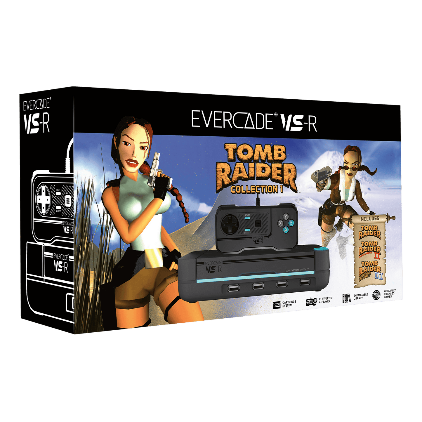 Evercade Evercade VS-R - Tomb Raider Bundle