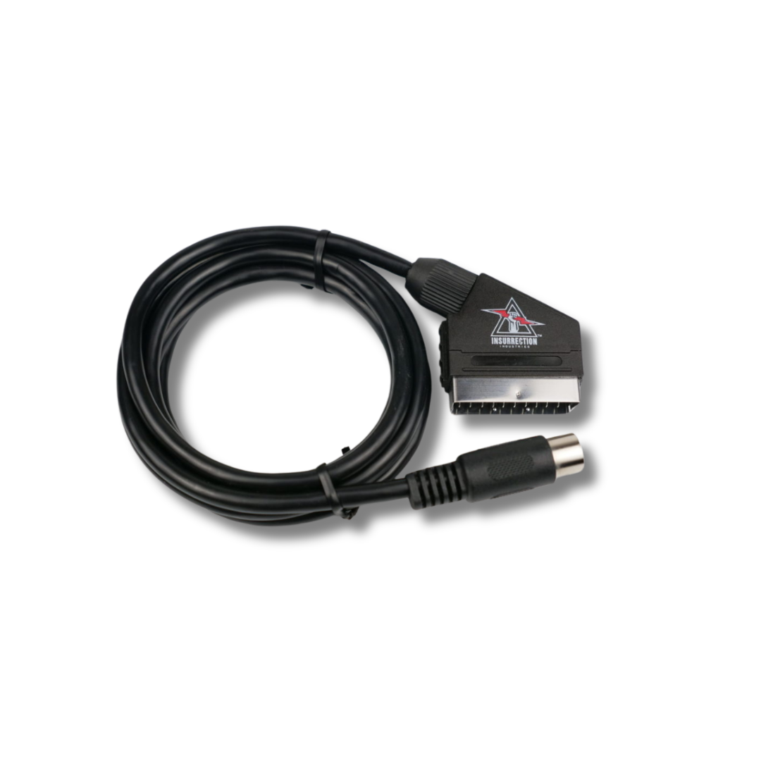 Sega Master System/Genesis Model 1(MONO AUDIO ONLY): RGB SCART Cable