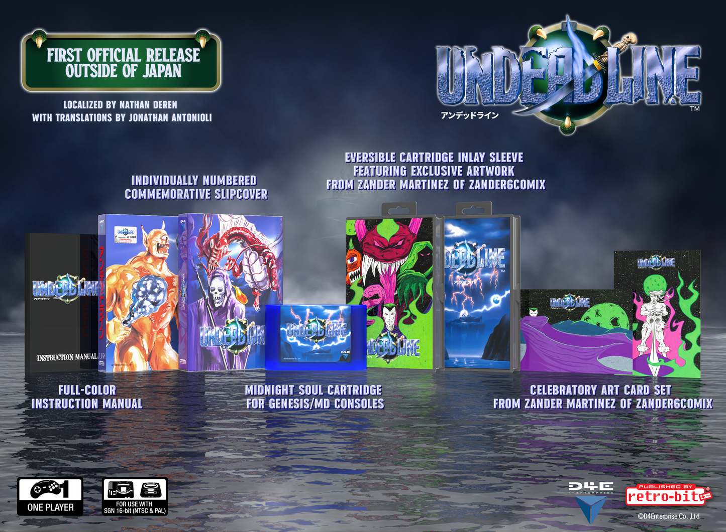 Undeadline - SEGA Genesis® / Mega Drive - Collector’s Edition