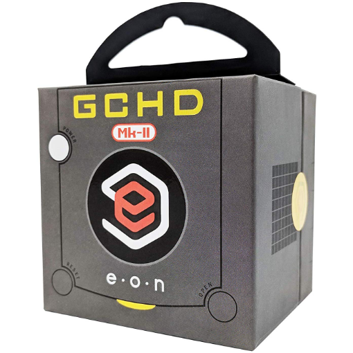 EON Black GCHD MKII Video Adapter - Nintendo Gamecube - Dual Output - No Lag - CastleMania Games