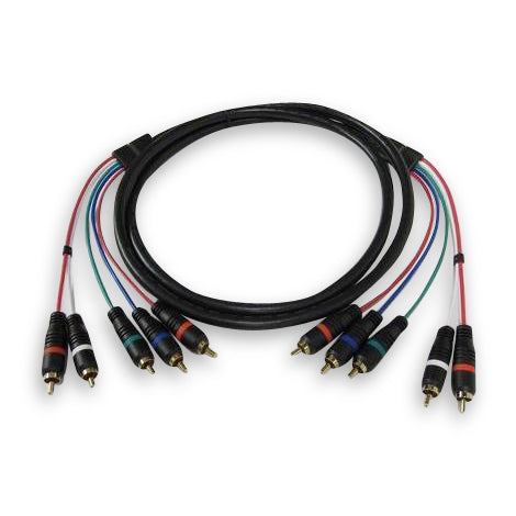 HD Retrovision 6ft 5X RCA Male-To-Male Cable - CastleMania Games