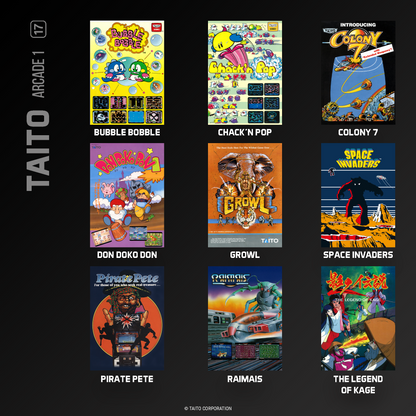 Evercade Taito Arcade Collection #1