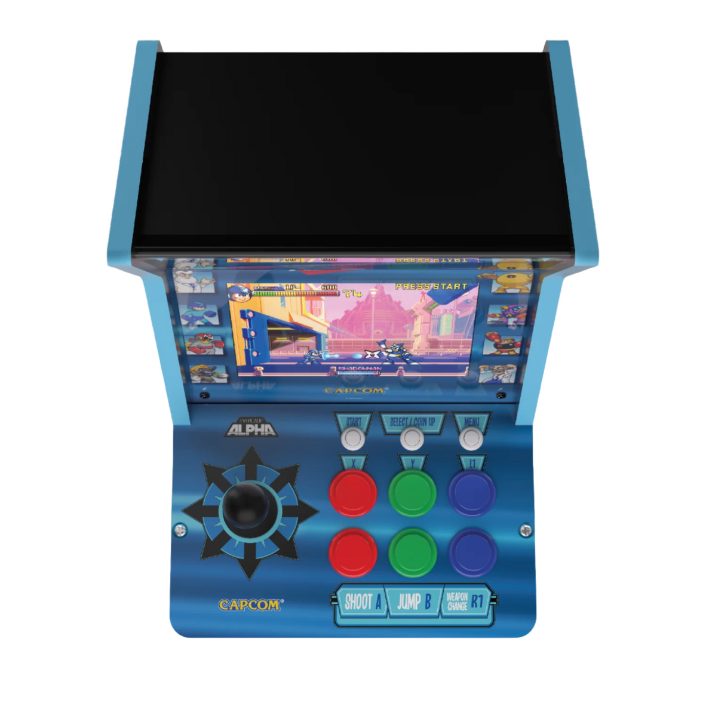 Evercade Alpha Mega Man Bartop Arcade