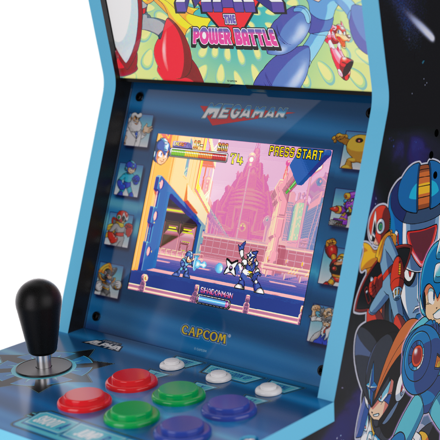 Evercade Alpha Mega Man Bartop Arcade