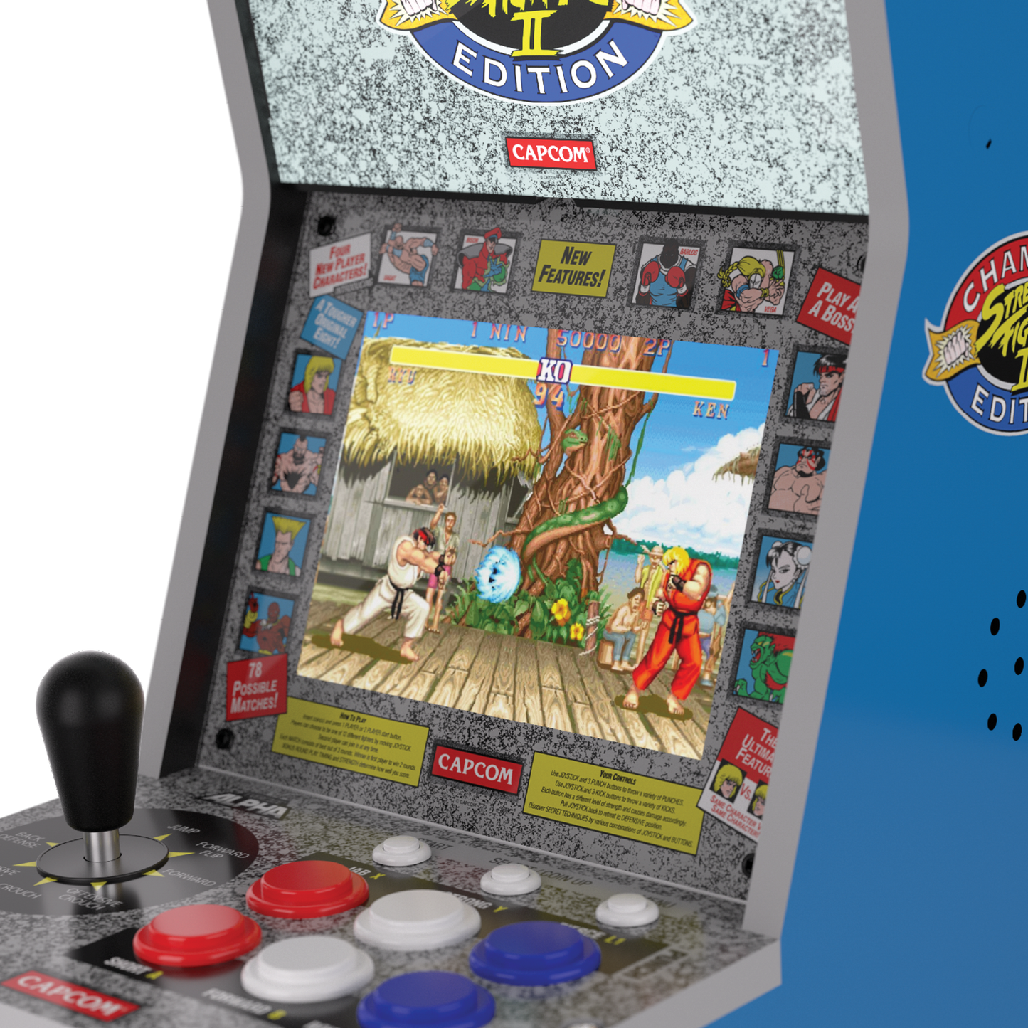 Evercade Alpha Street Fighter Bartop Arcade