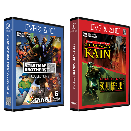 Evercade Legacy of Kain Collection & BitMap Brothers Collection 2