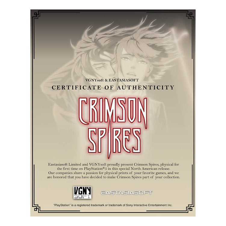 Crimson Spires [PlayStation 5]