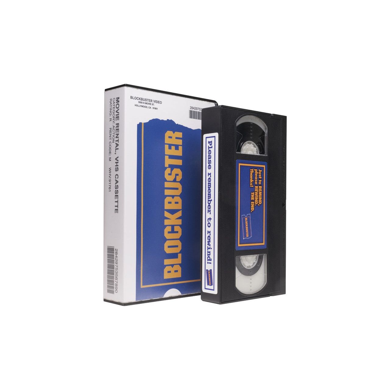 Retro Fighters Blockbuster VHS Mini Switch Game Case