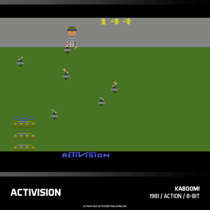 Evercade Activision Collection 3 for Game – CastleMania Games
