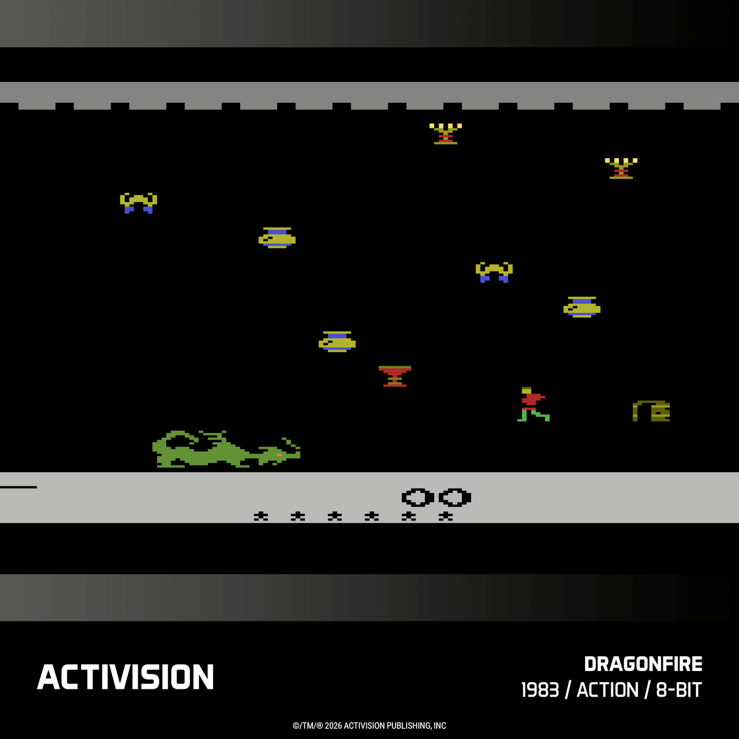 Evercade Activision Collection 3 for Game – CastleMania Games