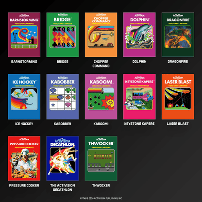 Evercade Activision Collection 3 for Game – CastleMania Games