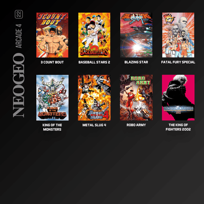 Evercade NEOGEO Arcade Collection 4 for Game – CastleMania Games
