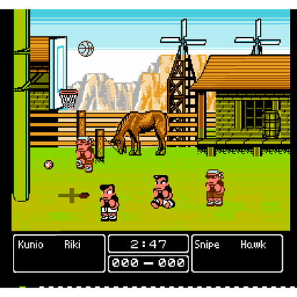 River City Street Basketball for NES Game – CastleMania Games
