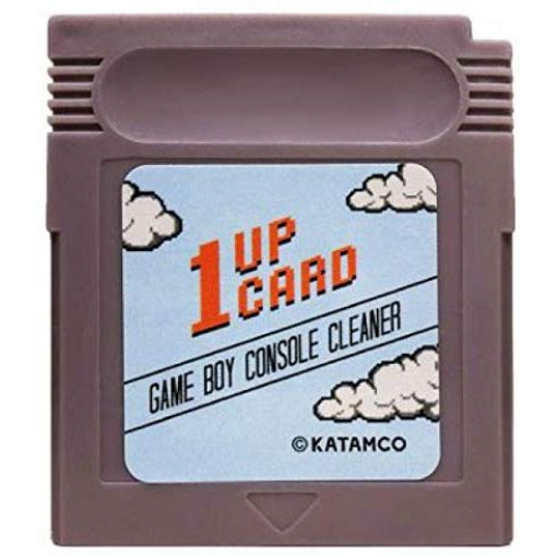 Game Boy Console Cleaner - Game Boy Cleaning Cartridge by 1UPcard - CastleMania Games