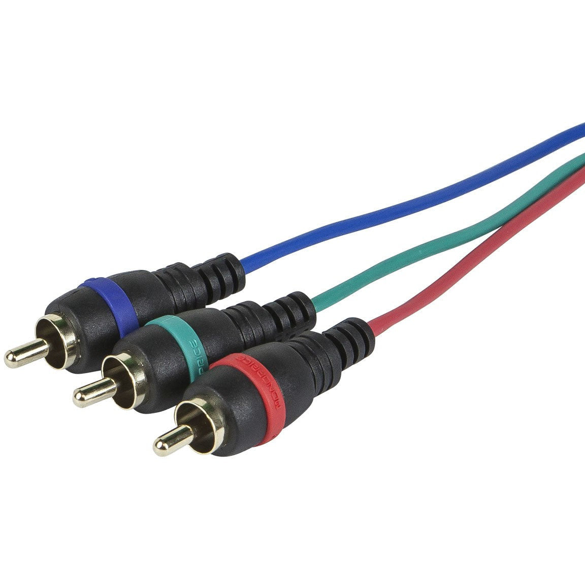 Your Cable Store 12 Foot RCA Audio/Video Cable 3 Male to 3 Male