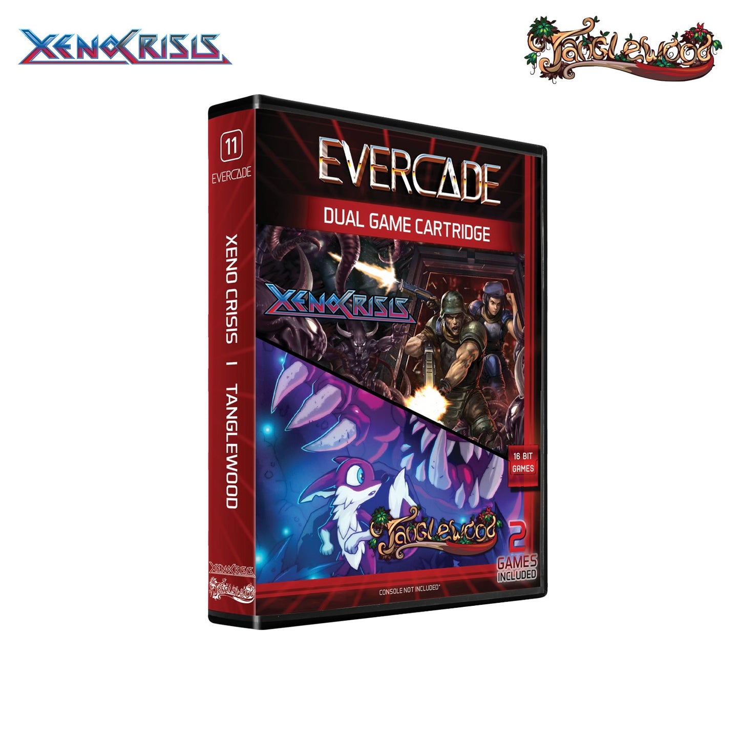 Evercade Xenocrisis & Tanglewood - CastleMania Games