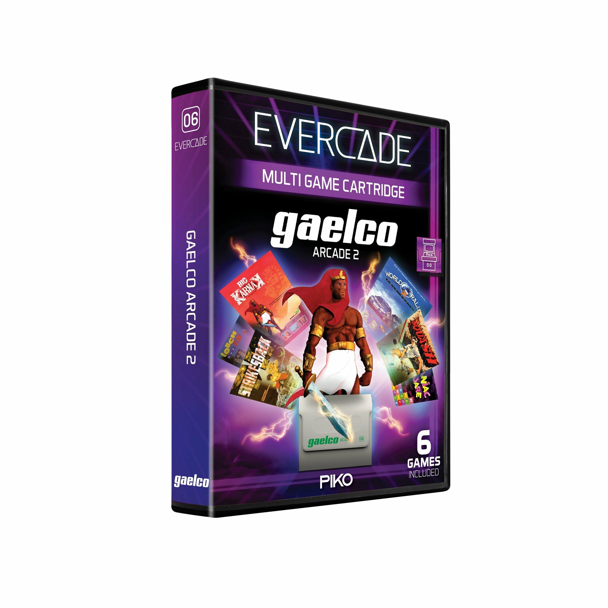 Evercade Gaelco (Piko) Arcade Cartridge 2 - CastleMania Games