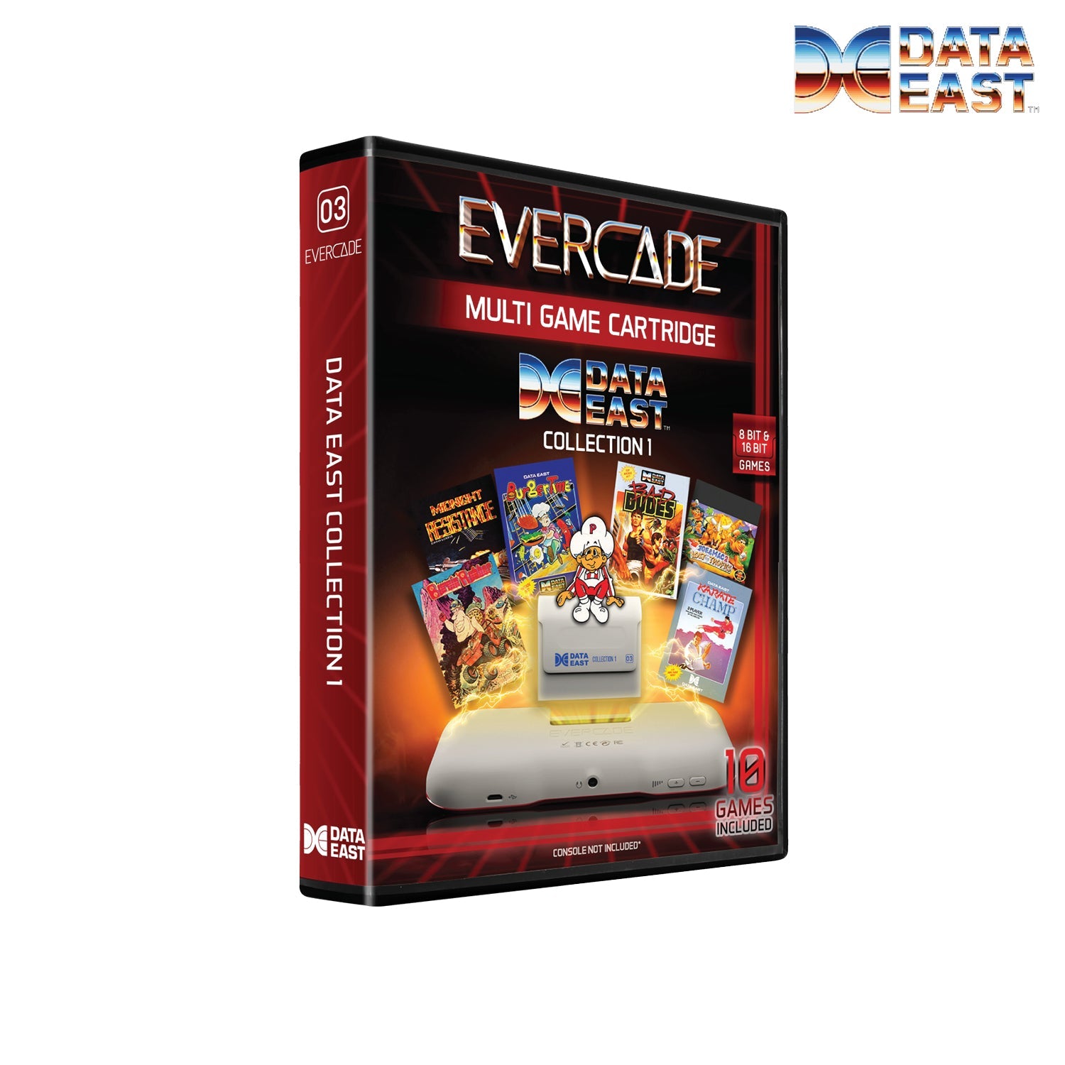 Blaze Evercade Data East Cartridge 1 - CastleMania Games