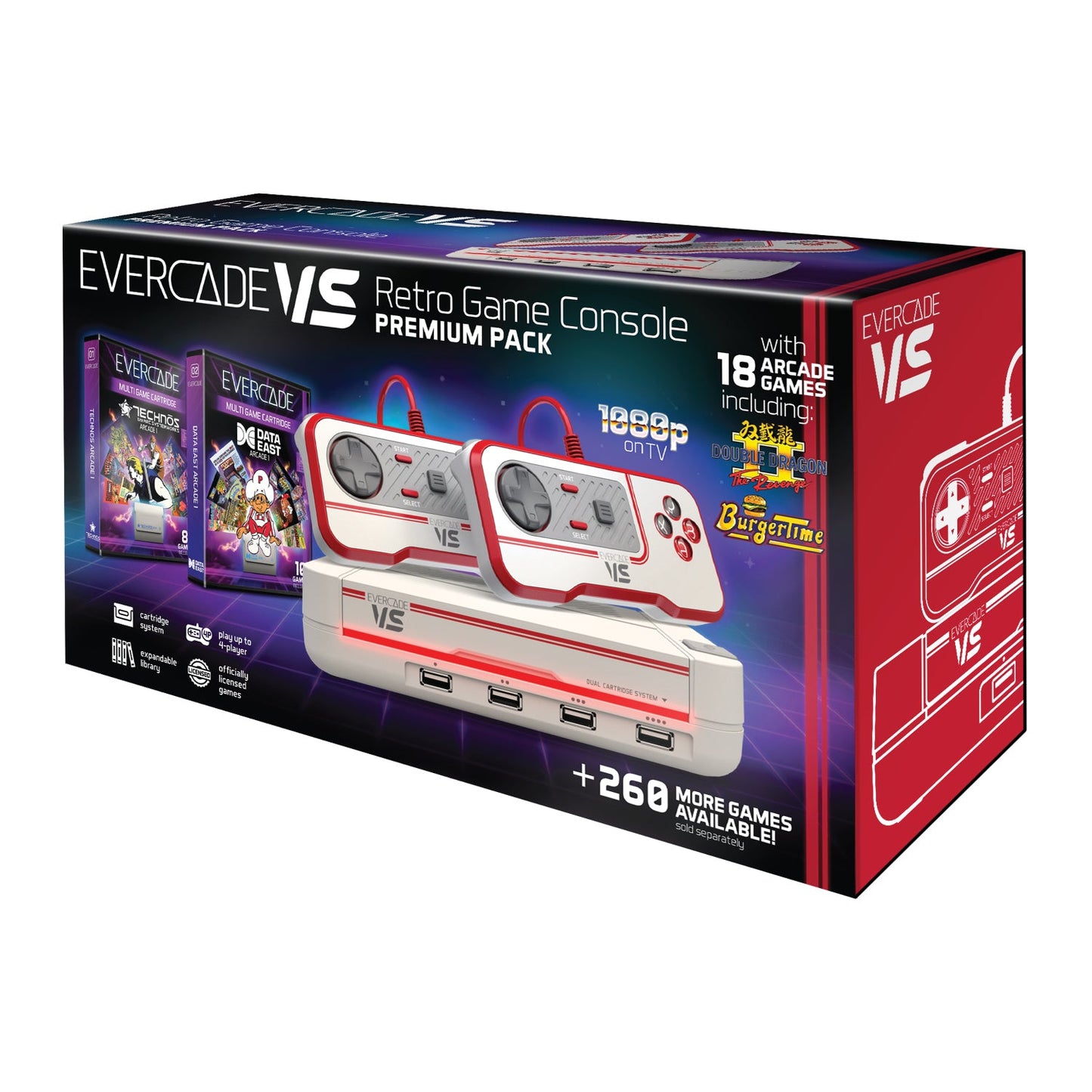 Evercade VS Premium Pack - CastleMania Games
