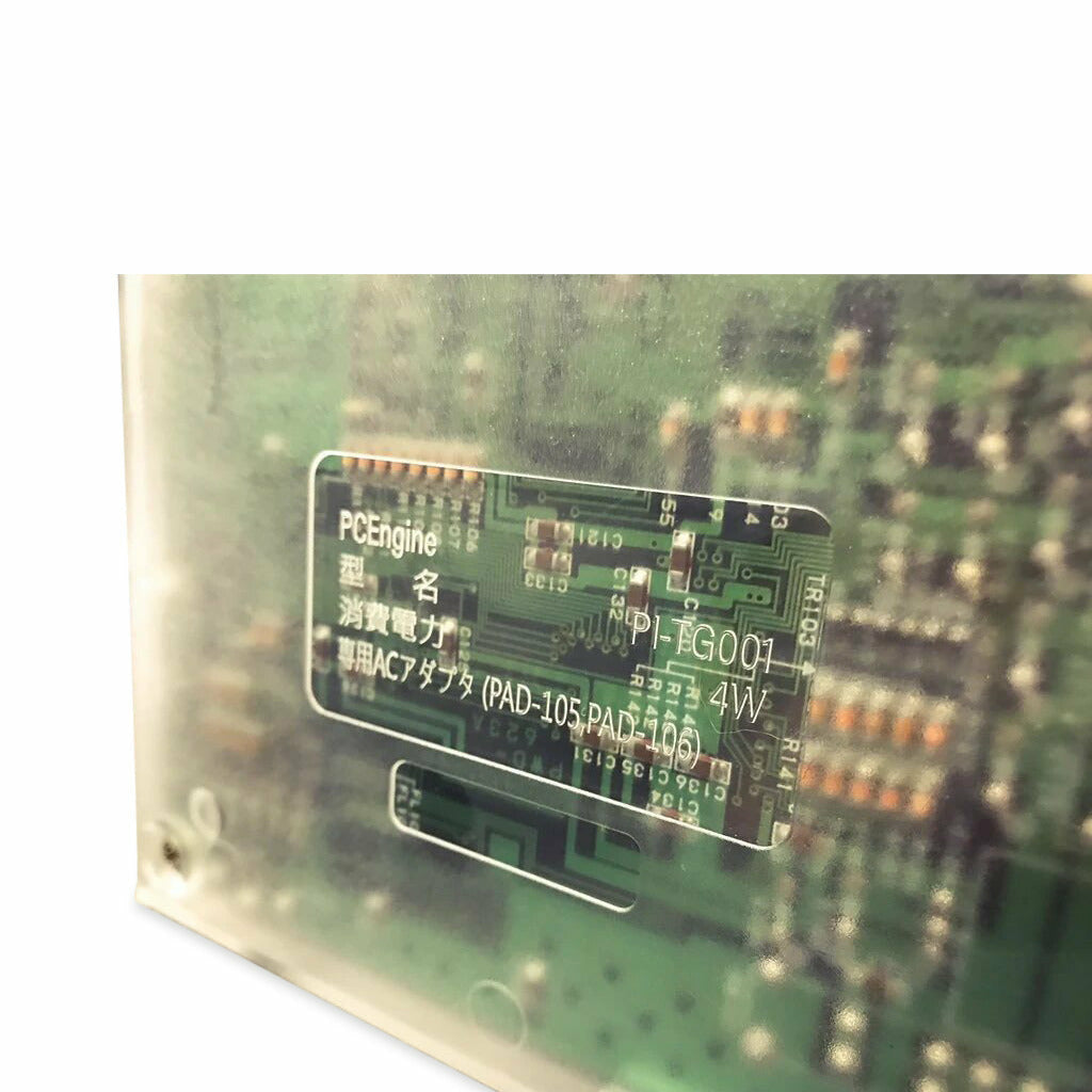 Retro Game Restore PC Engine Transparent Case – Rondo Products