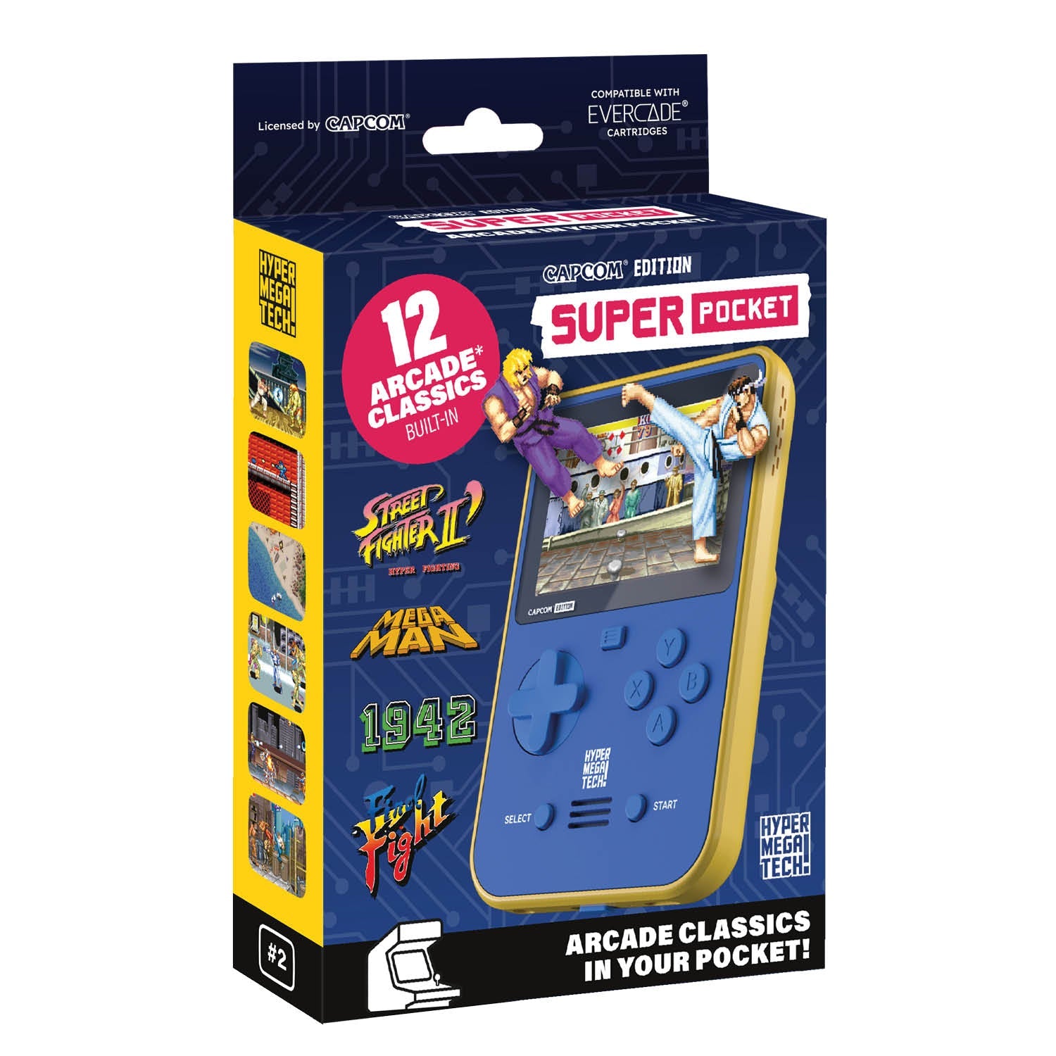 HyperMegaTech! Super Pocket Capcom® Edition – Rondo Products