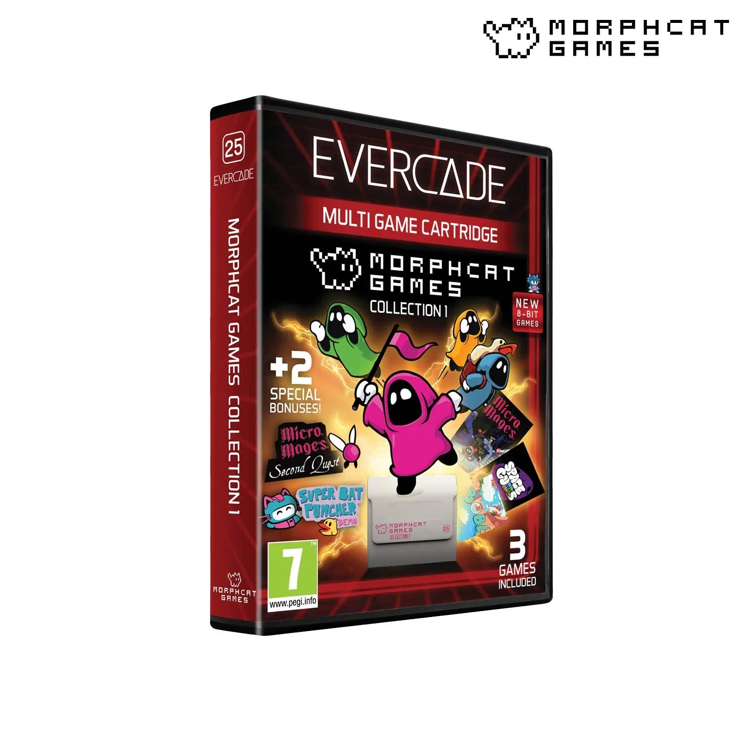 Evercade Morphcat Collection 1 - CastleMania Games