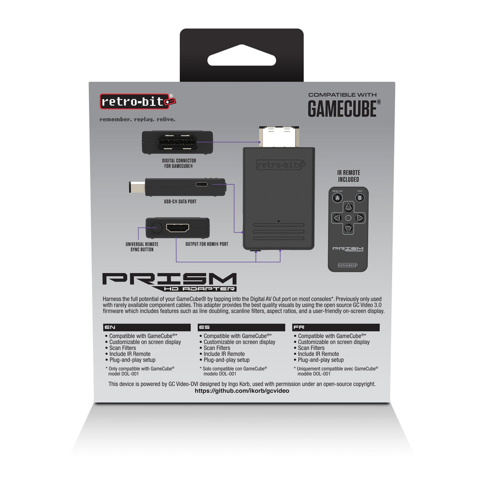 Prism HD Video Adapter - Nintendo Gamecube – Rondo Products