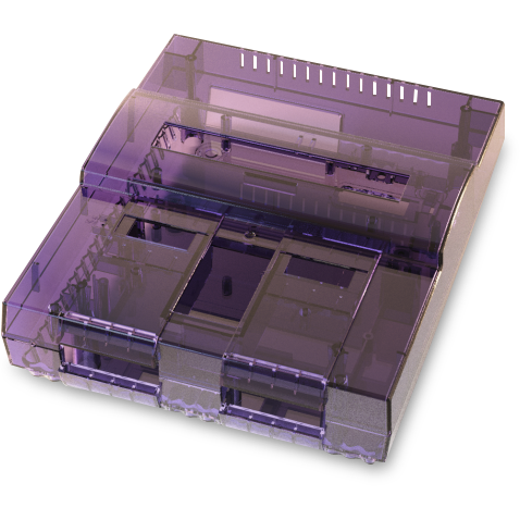 SNES Transparent Case - CastleMania Games