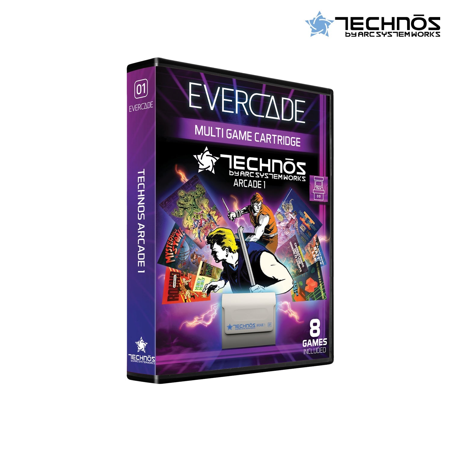 Evercade Technos Arcade 1 - CastleMania Games