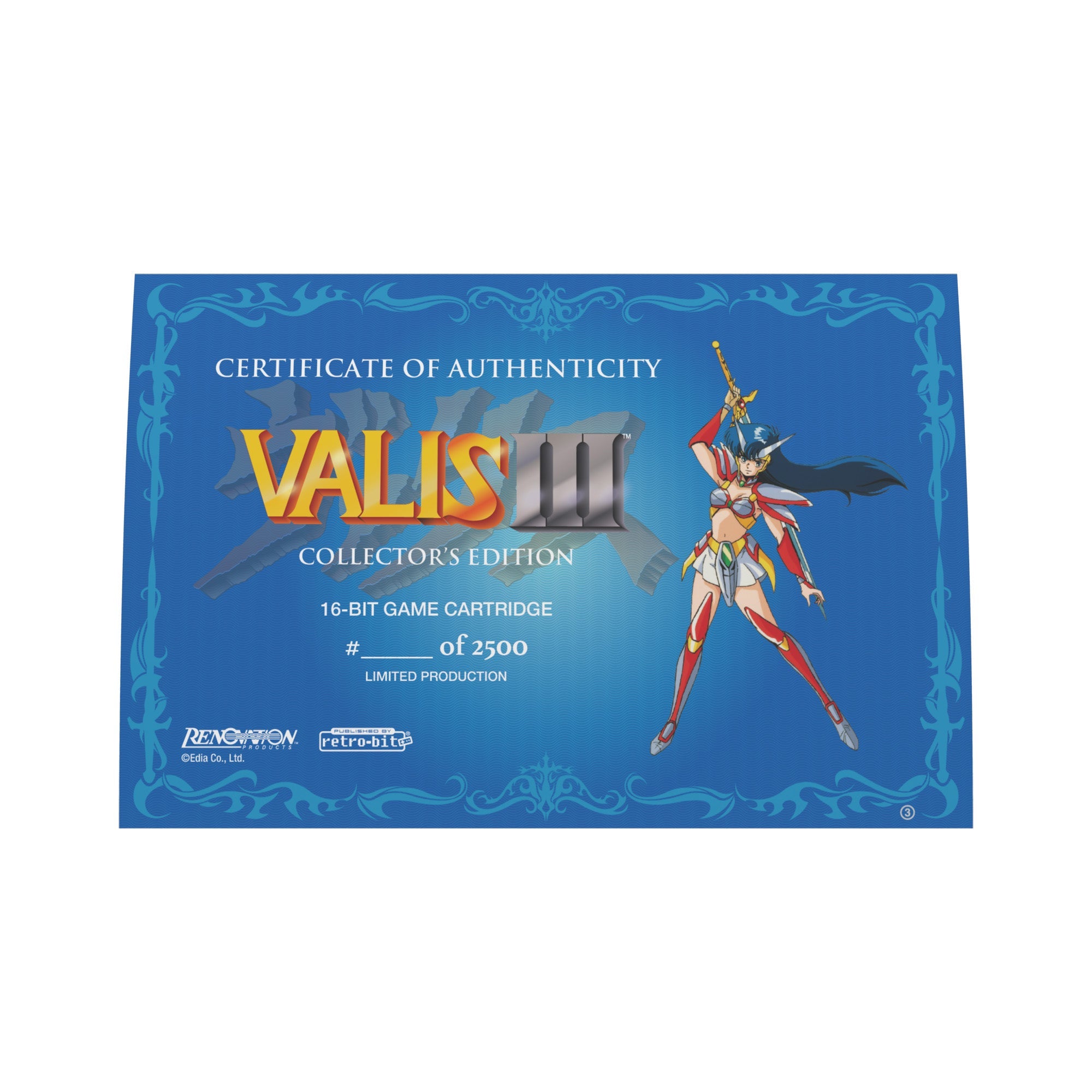 Trader Games - VALIS III - COLLECTOR S EDITION MEGADRIVE NEW sur Megadrive Trader Games - VALIS III - COLLECTOR S EDITION MEGADRIVE NEW sur Megadrive
