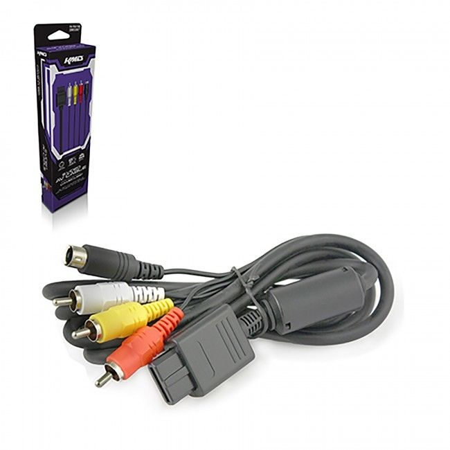 S-Video Cable for the Nintendo Gamecube N64 and Super Nintendo - CastleMania Games