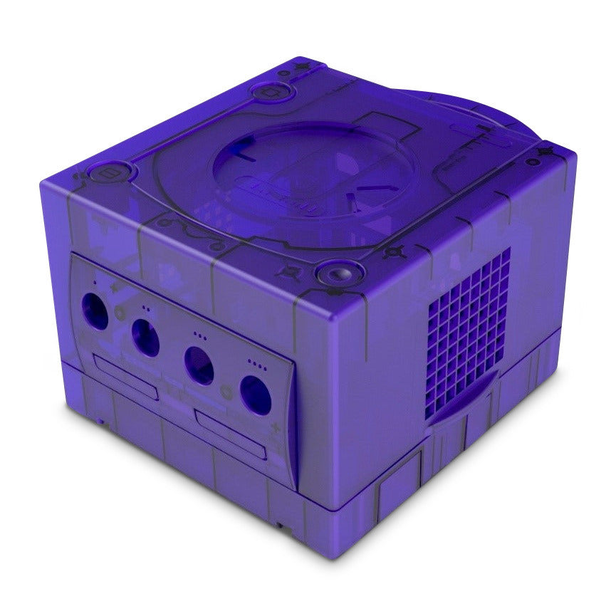 Indigo Gamecube Console Purple Gamecube For Sale Gamecube Cd Case Gamecube Replacement Housings Translucent Purple